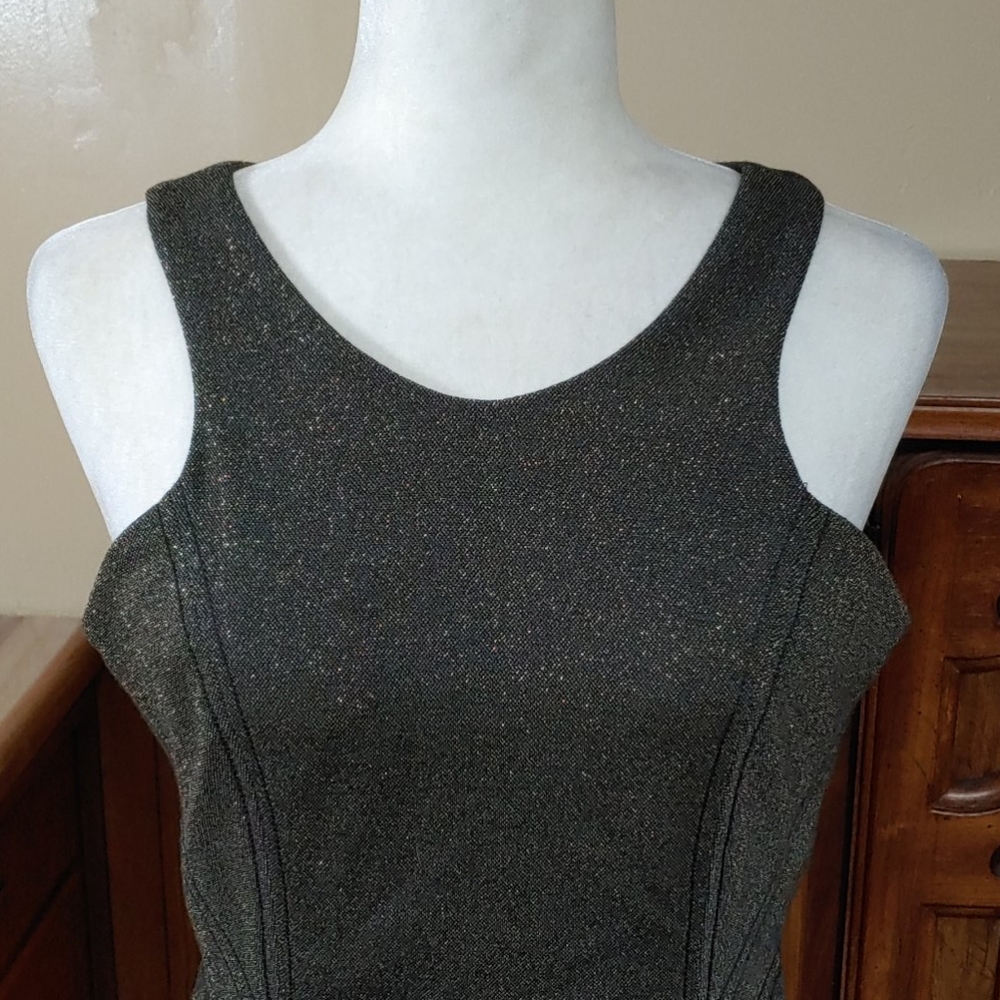 BCBGeneration Shimmer Cocktail Dress M - Picture 3 of 11